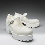 Tira Mary Jane Shoes 'White Washout Edition'