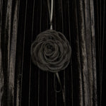 KOIBespoke Penumbra Black Pleated Midi Dress_6