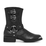 KOI - Nameless Ghouls Men’s Stacked Biker Boots