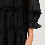 KOI_Bespoke Lissome Black Tiered Midi Dress-_3