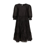 KOI_Bespoke Lissome Black Tiered Midi Dress-_5