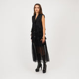 KOI_Bespoke Supernal Black Tulle Blazer Dress_3