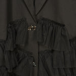 KOI_Bespoke Supernal Black Tulle Blazer Dress_5