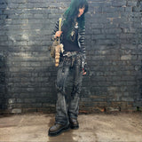 KOI_Chained Up Envy Skull Hardware Platform Boots_MOD1