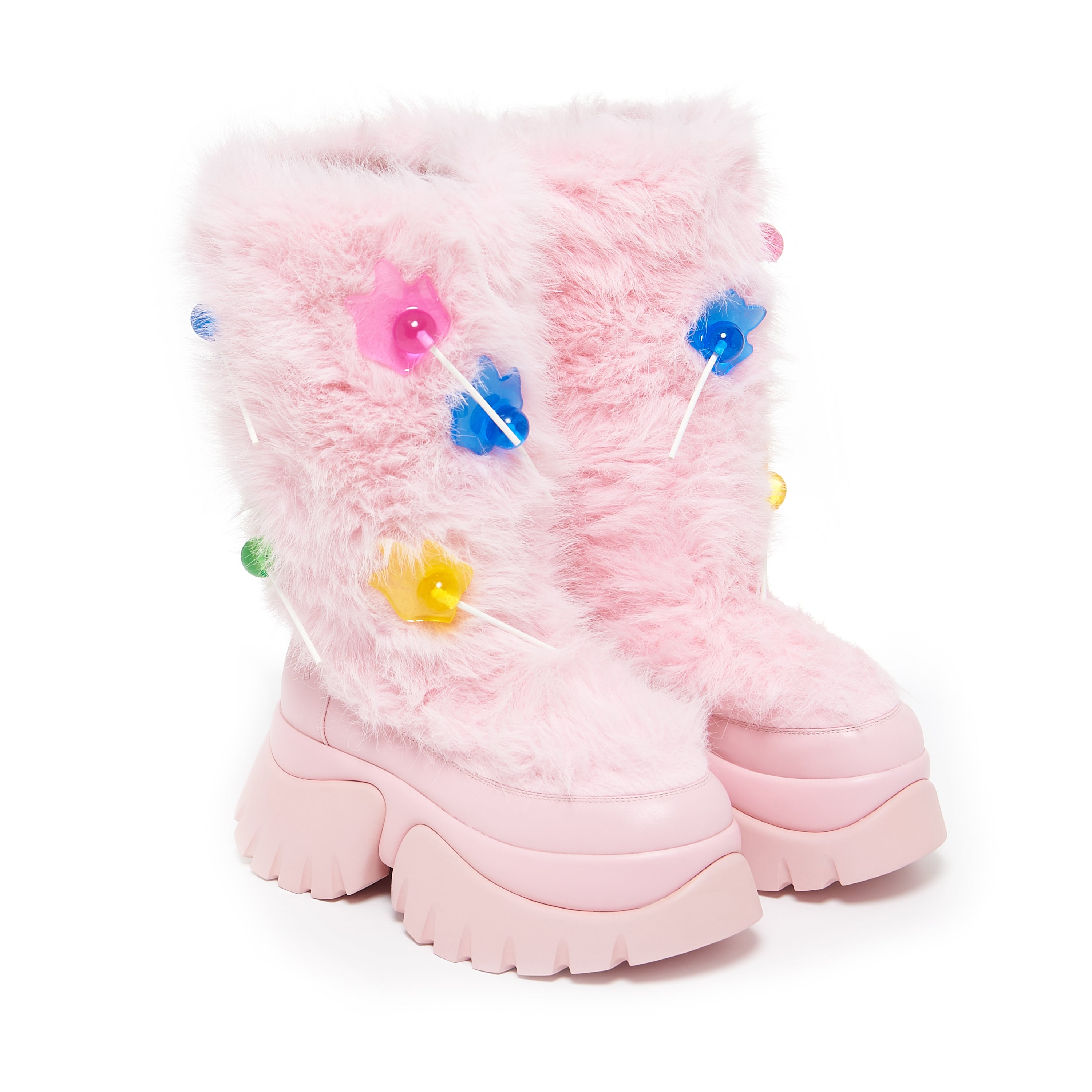 KOI_Hairy Lollipop Snow Boots_ECOM1