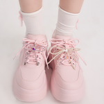 KOI_Jennie_Pink_Chunky_Bubble_Trainers_MOD1