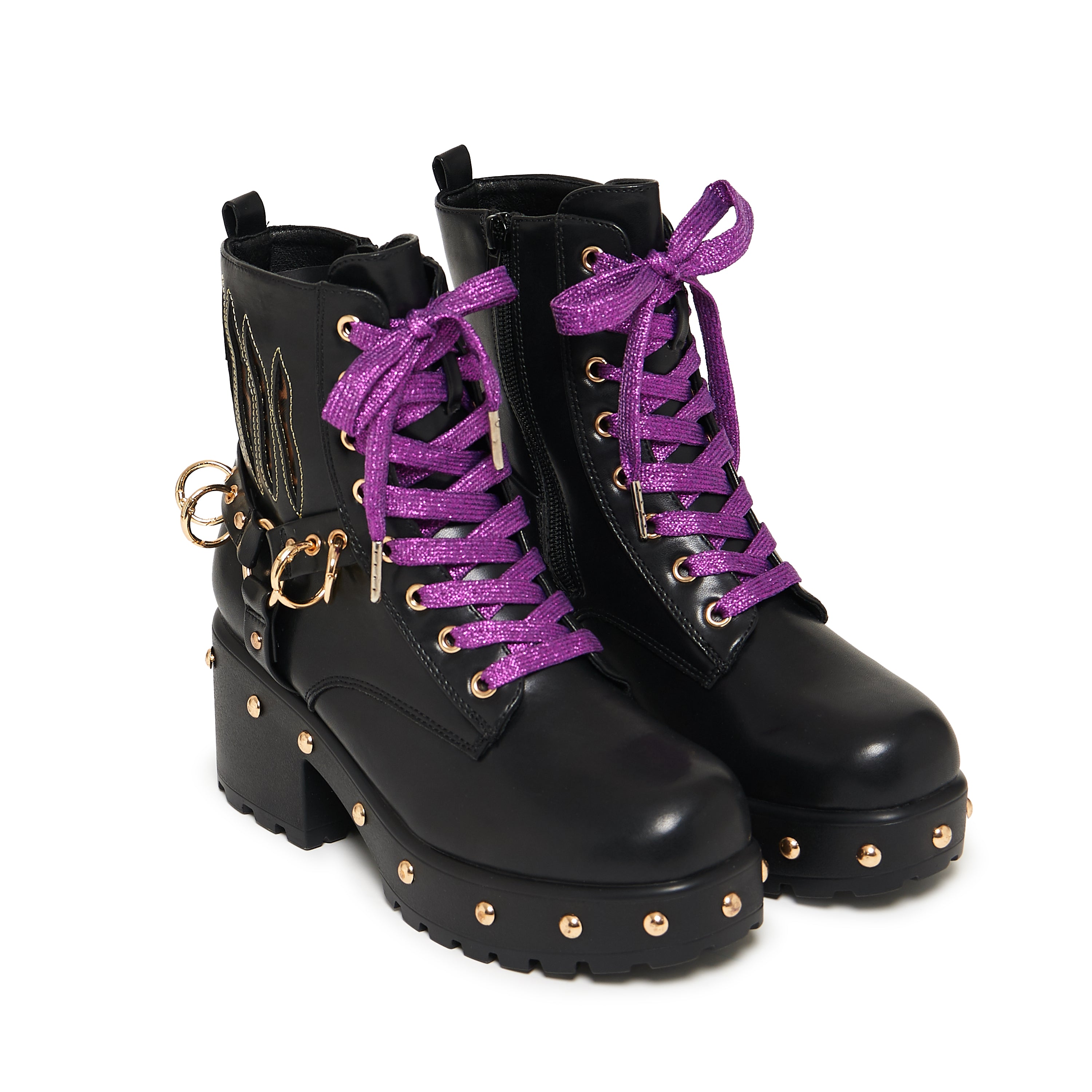 KOI_Lucia Werewolf Military Studded Boots_ECOM1 - Platform ankle boots 2 