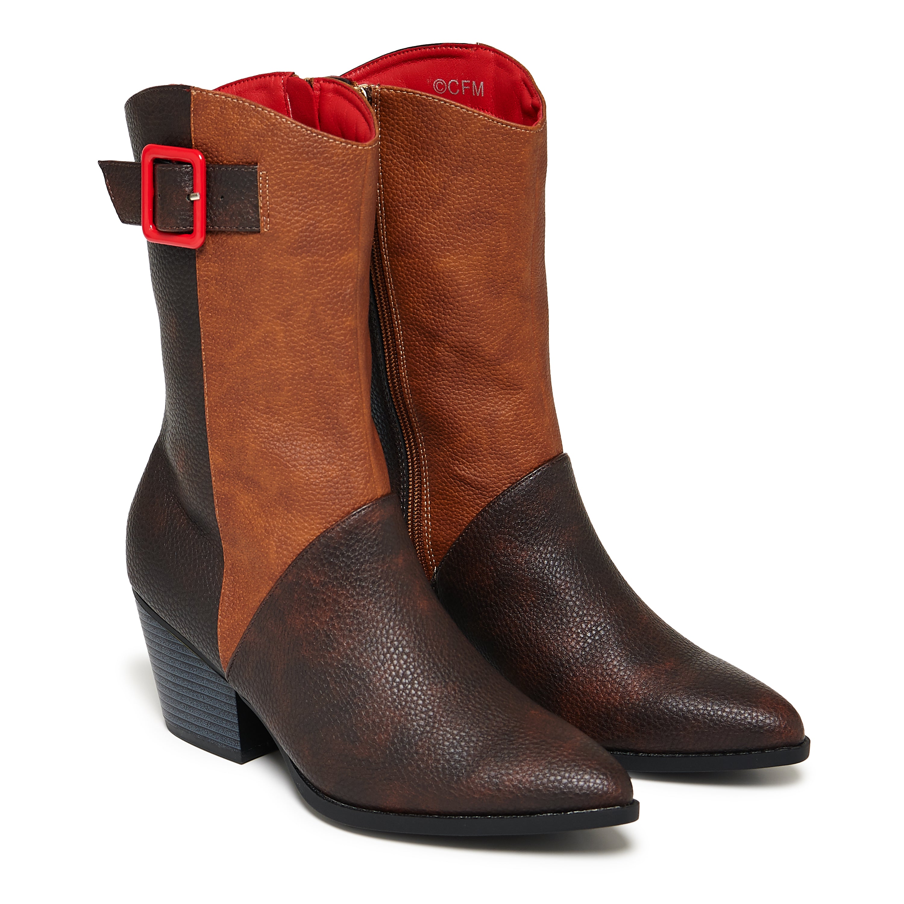 KOI_MEIKO Heeled Boots - Brown1