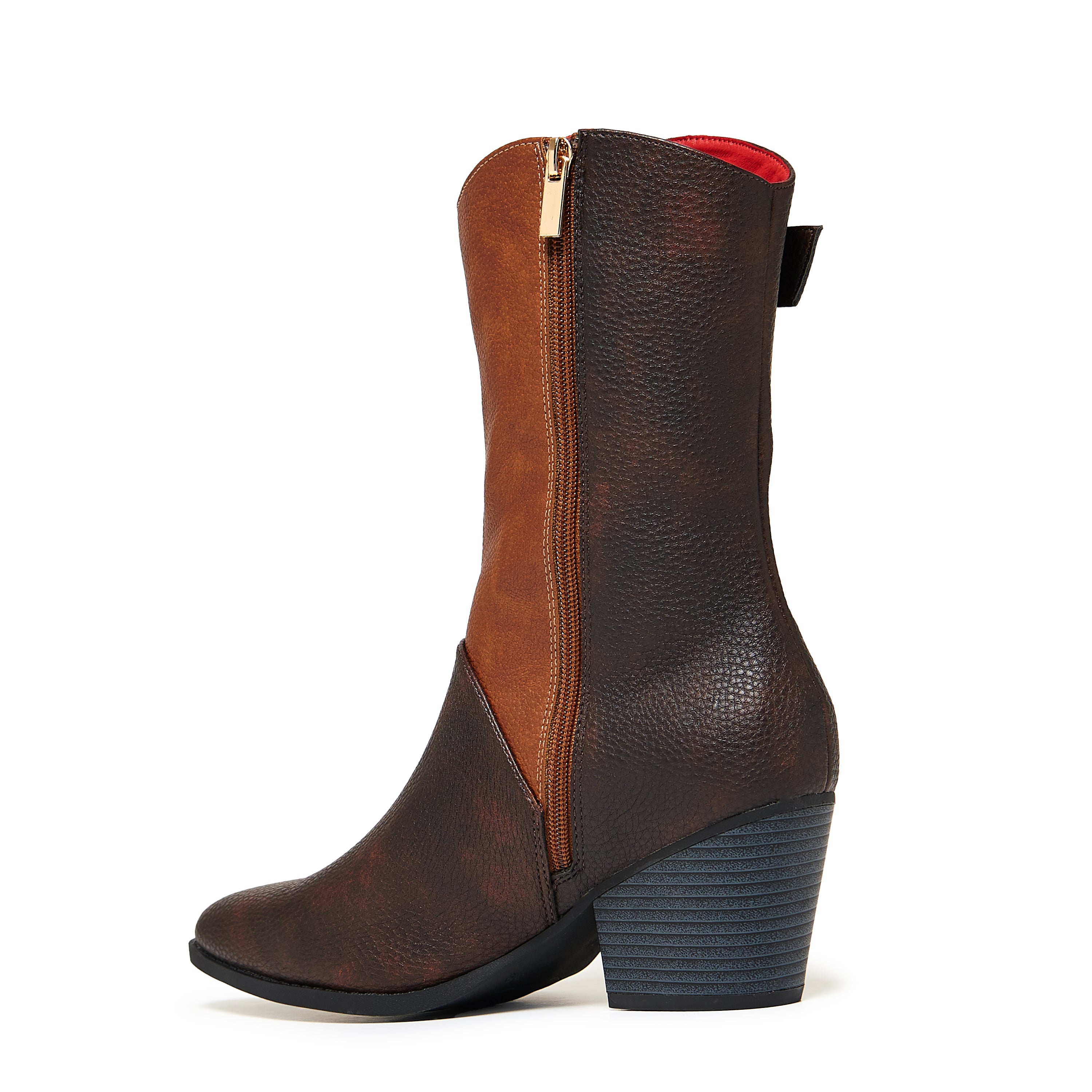 KOI_MEIKO Heeled Boots - Brown3