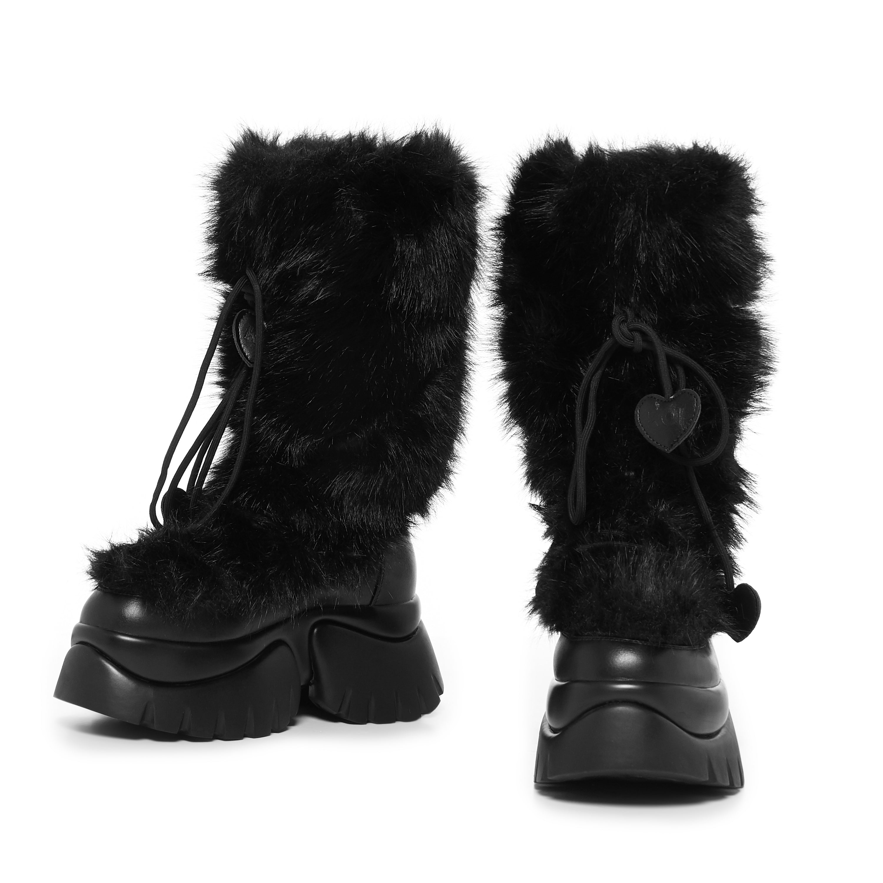 KOI_Midnight Sasquatch Fluffy Snow Boots_ECOM5