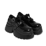 KOI Platform Strappy Mary Janes - mid view