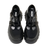 KOI Platform Strappy Mary Janes top view