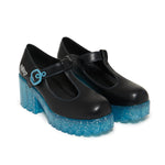 KOI Near Futures Glitter Miku Chunky Mary Janes - top view
