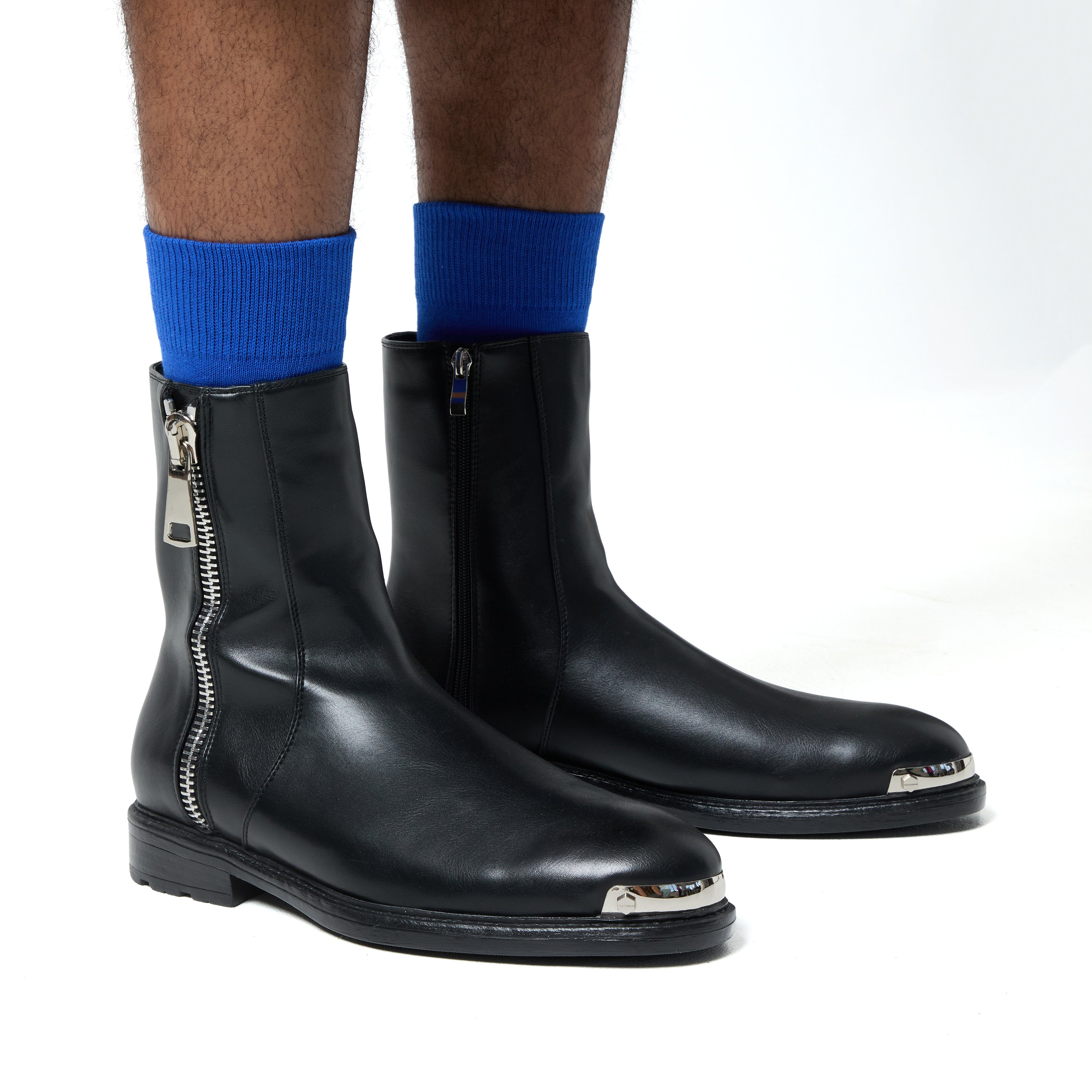 KOI_Regicide Men's Zip-up Boots_MOD