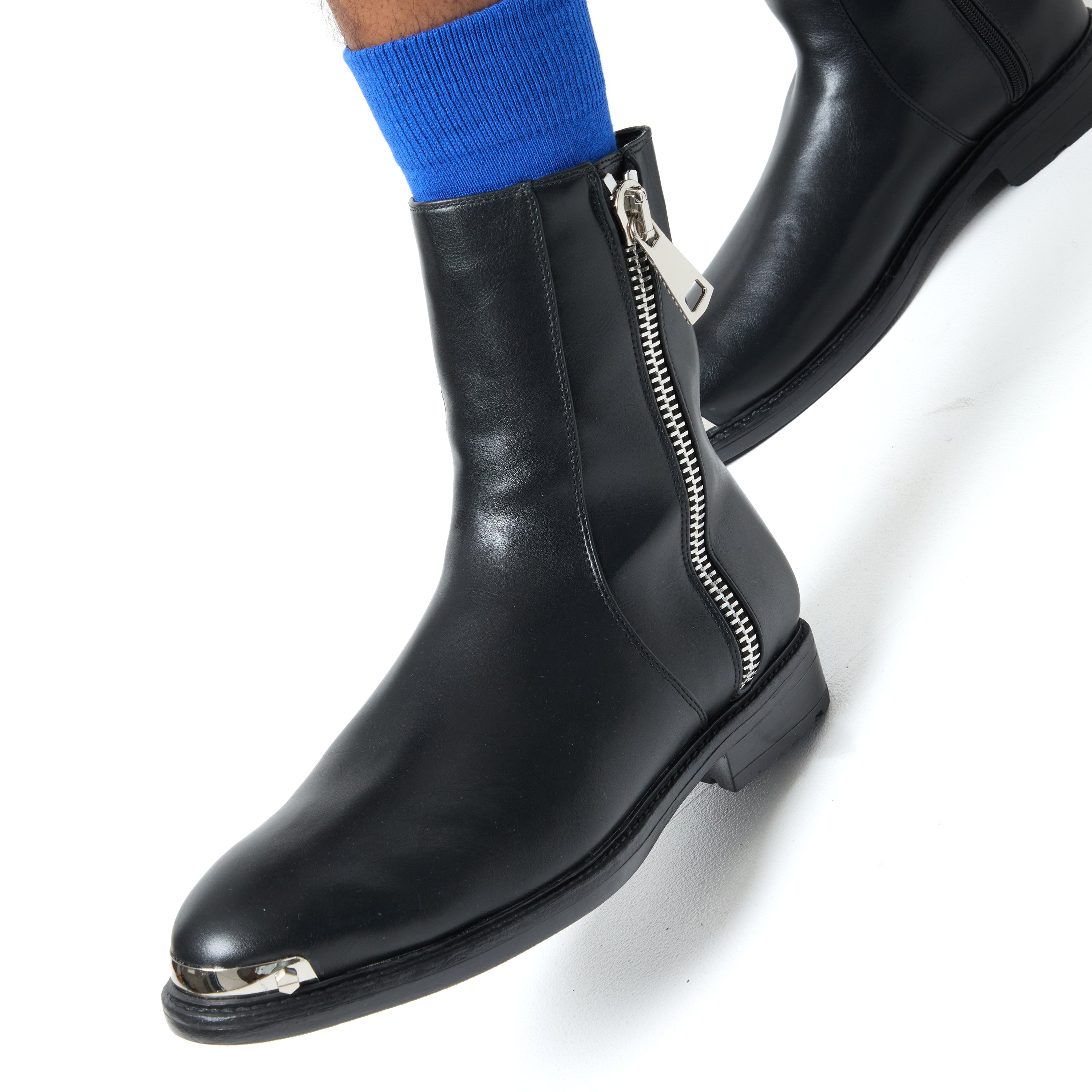 KOI_Regicide Men's Zip-up Boots_MOD2