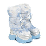 KOI_SNOW MIKU Fluffy ‘Monster’ Long Chunky Boots