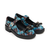 KOI_Simulacrums Plaid Mary Janes_ECOM1