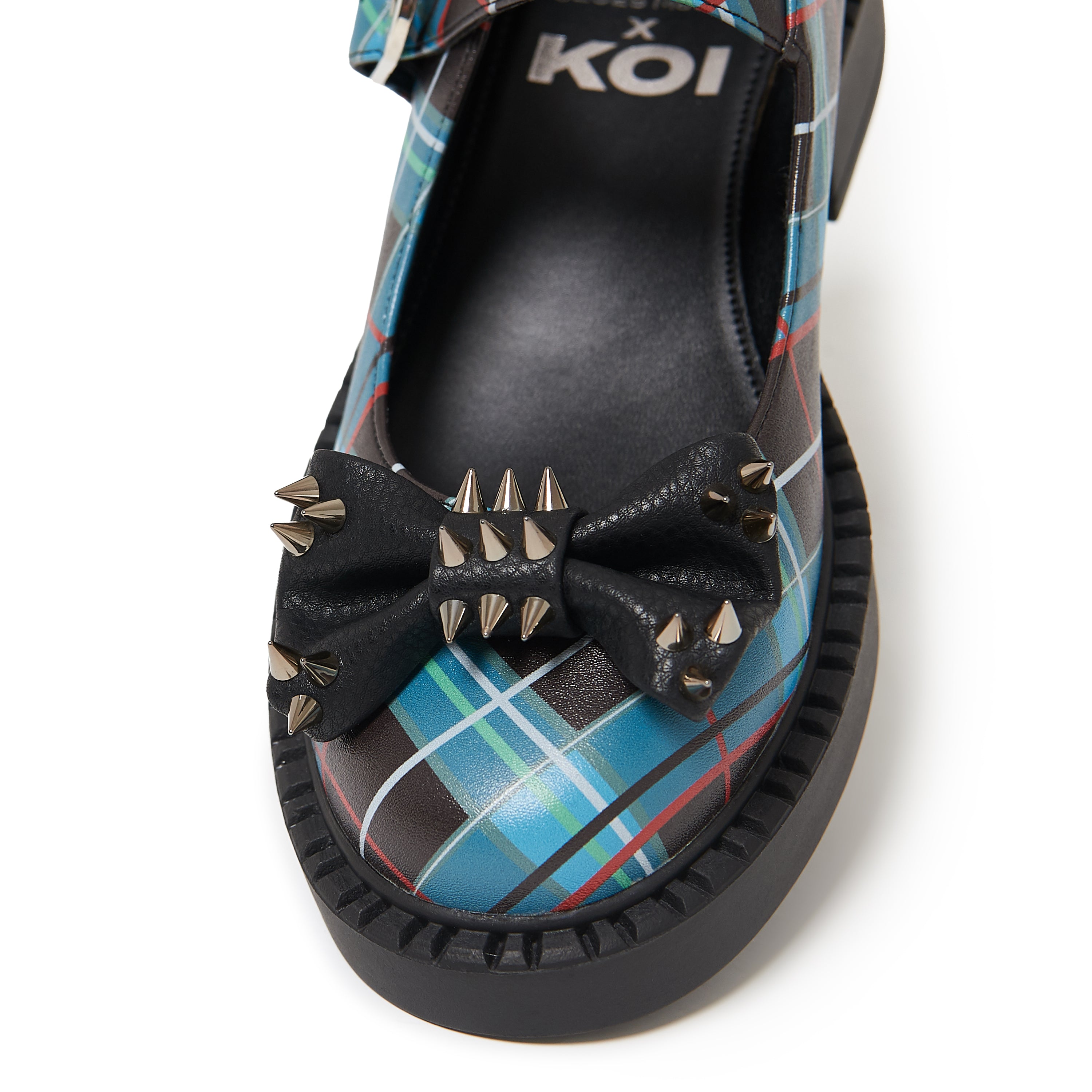 KOI_Simulacrums Plaid Mary Janes_ECOM2