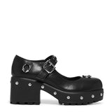KOI Tira Black Mary Jane Shoes Septril Edition side