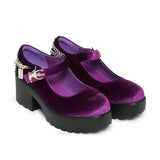 KOI Tira Chunky Mary Janes Fatal Touch Edition Side