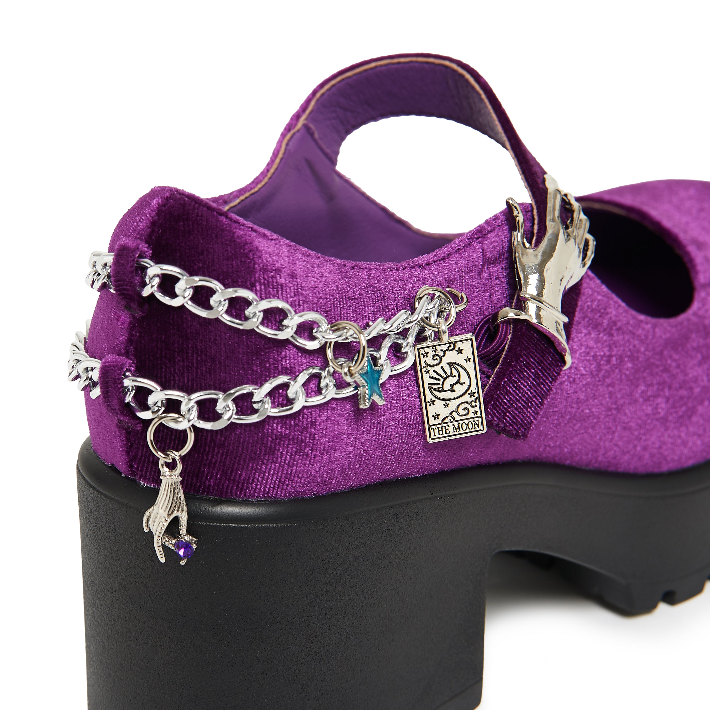 KOI Tira Chunky Mary Janes Fatal Touch Edition back