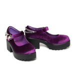 KOI Tira Chunky Mary Janes Fatal Touch Edition - side on