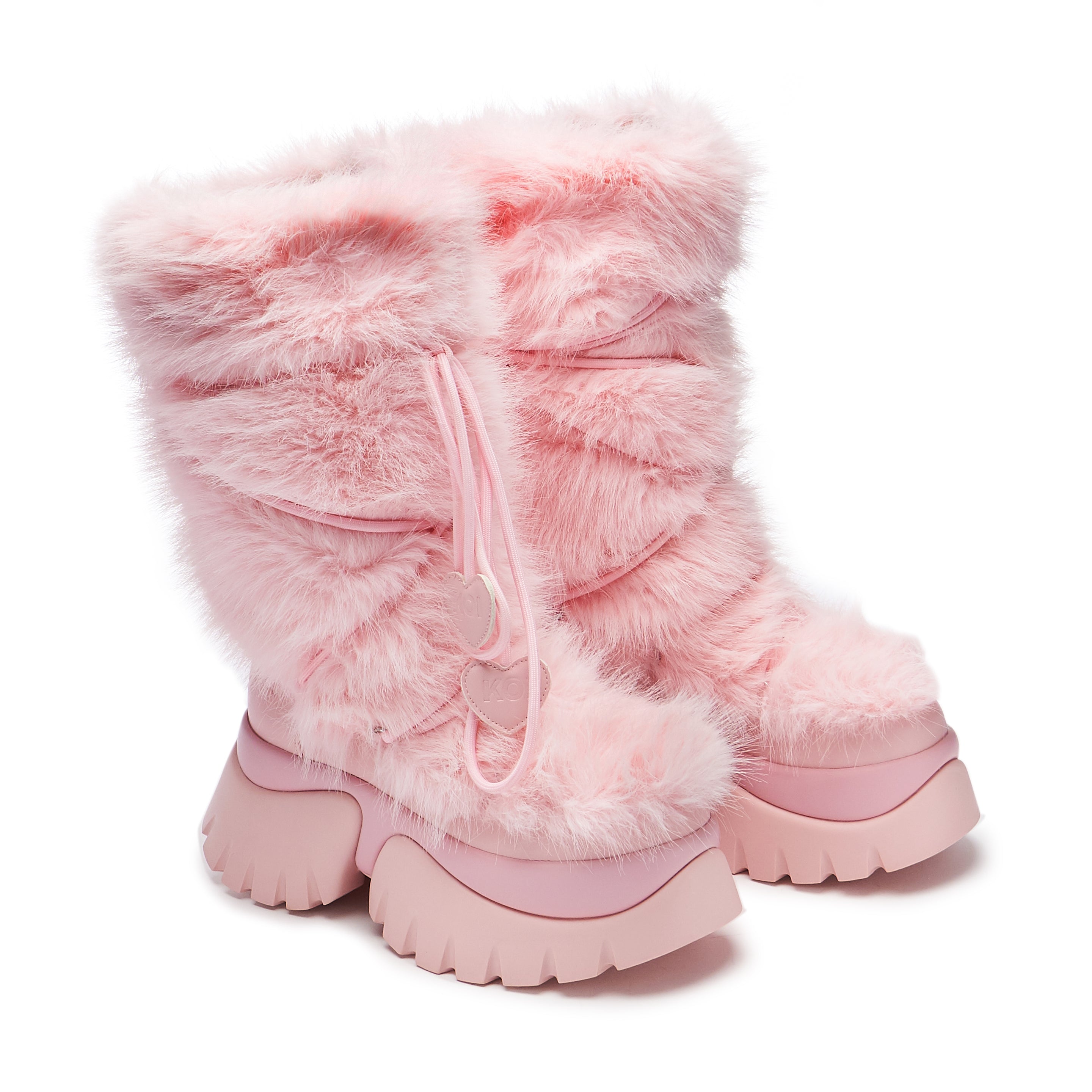 Kawaii Winter Boots With Bear Socks