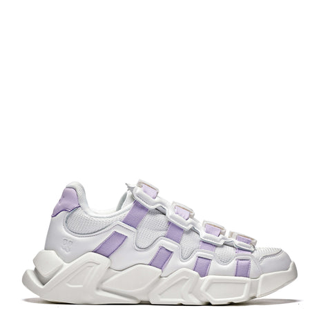 Lavender Sugar Beast Trainers - Trainers - KOI Footwear - White - Main View