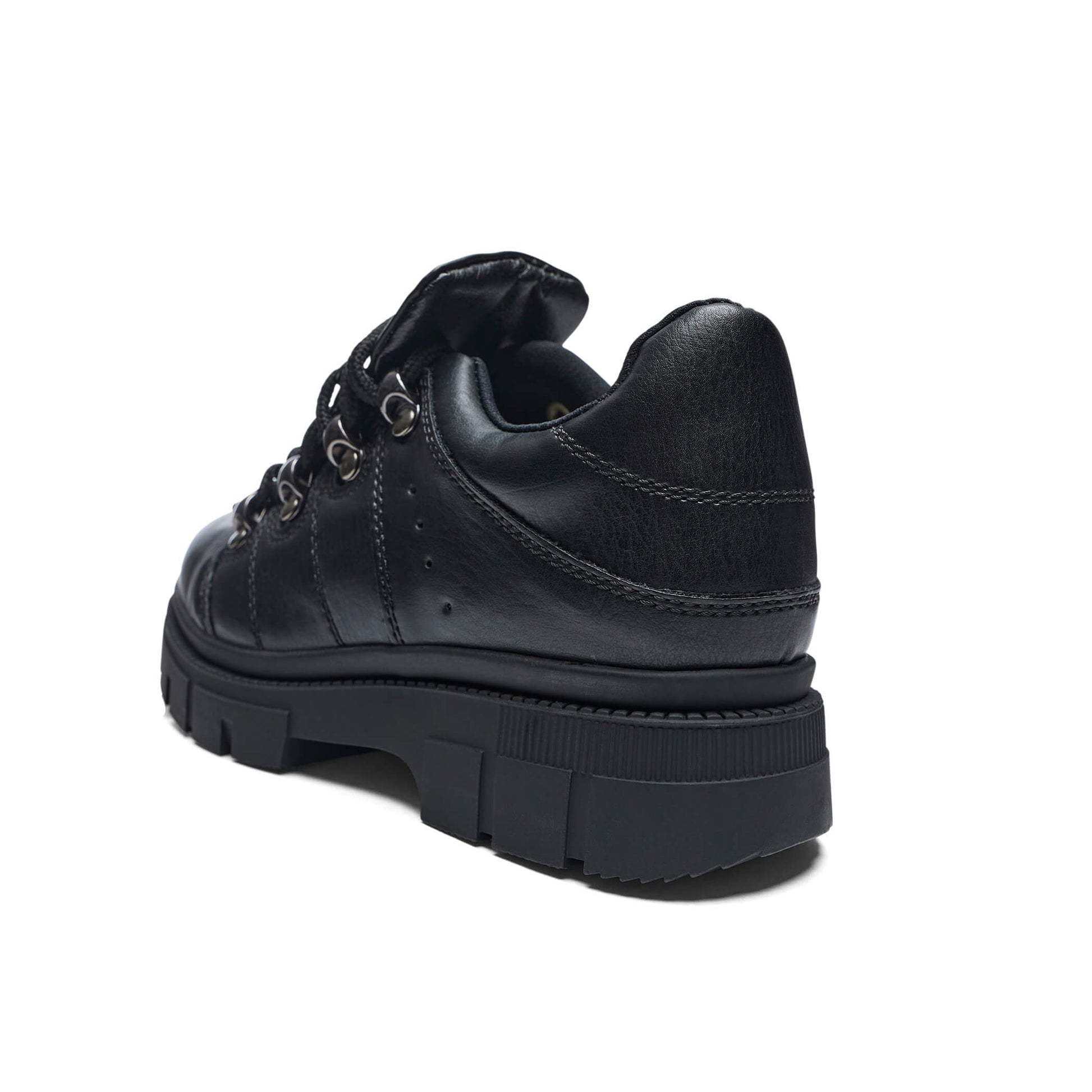 Lil’ Rimo Core Black Trainers - Trainers - KOI Footwear - Black - Back Detail View