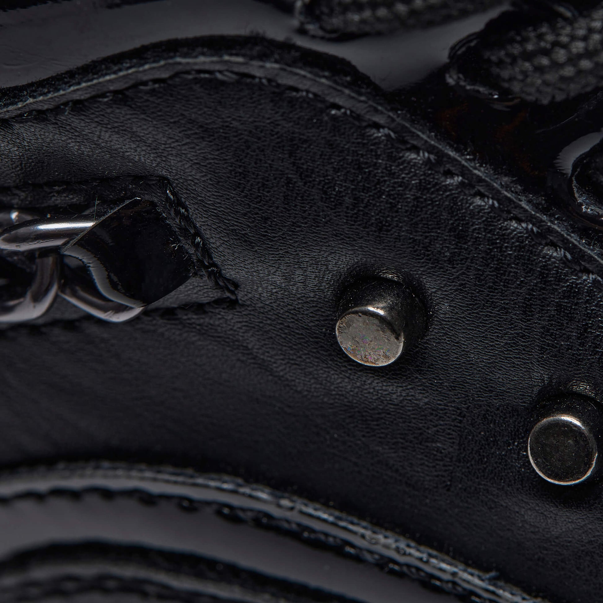 Lil’ Bane of Exile Trainers - Trainers - KOI Footwear - Black - Detail View