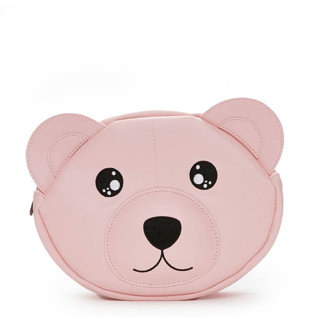 Love Hugs Bear Crossbody Bag - Accessories - KOI Footwear - Pink - Main View
