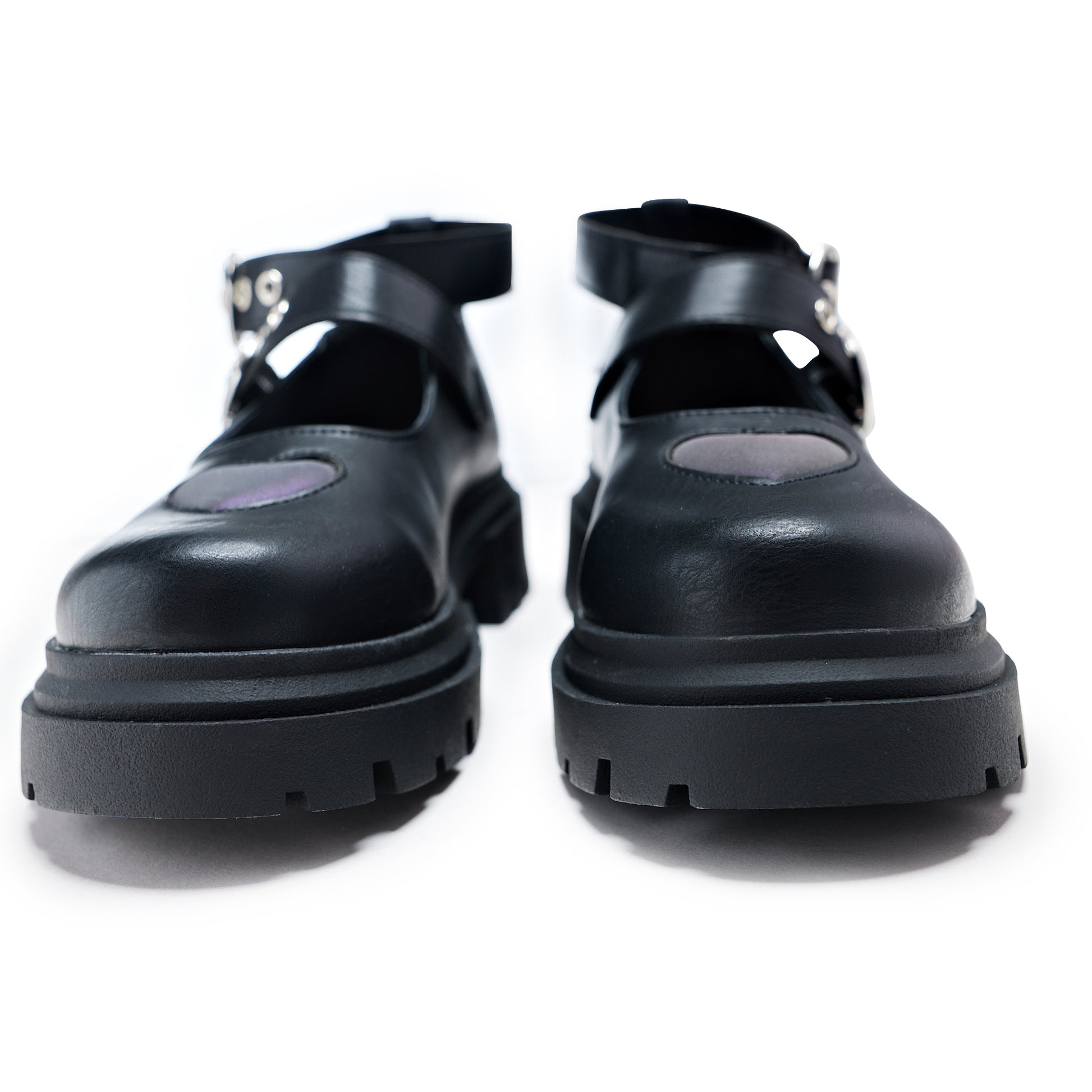 Lovebug Meadow Kidz Mary Jane Shoes - Mary Janes - KOI Footwear - Black - Front Detail