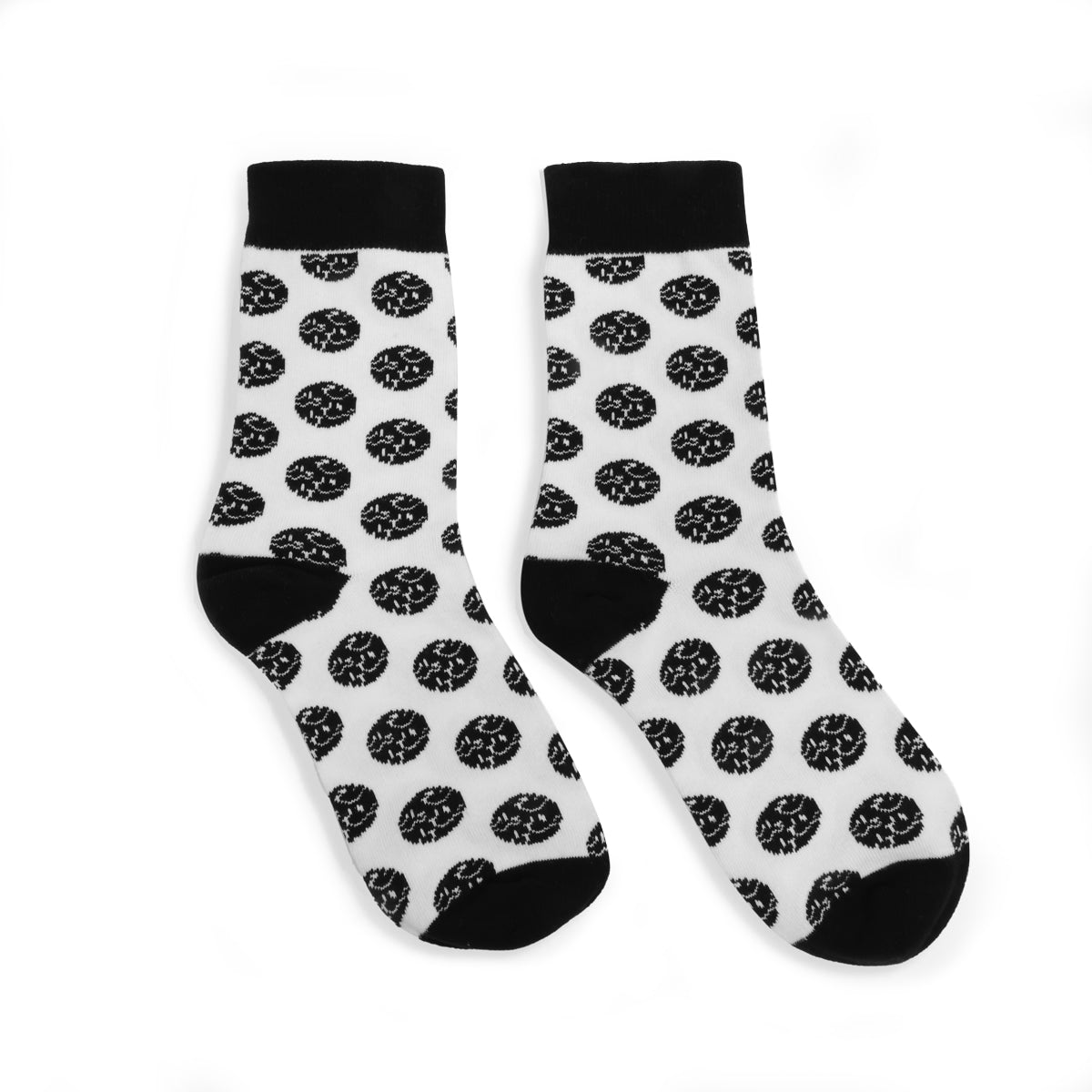 Melting Jellies Socks - Accessories - KOI Footwear - White - Front View