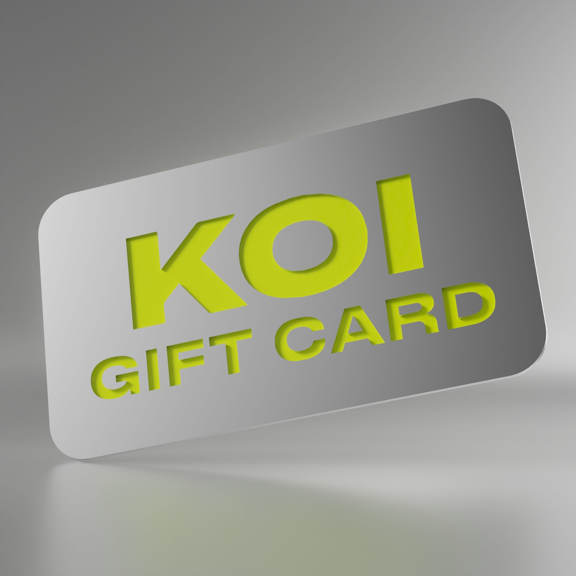 Digital Gift Card - Front View