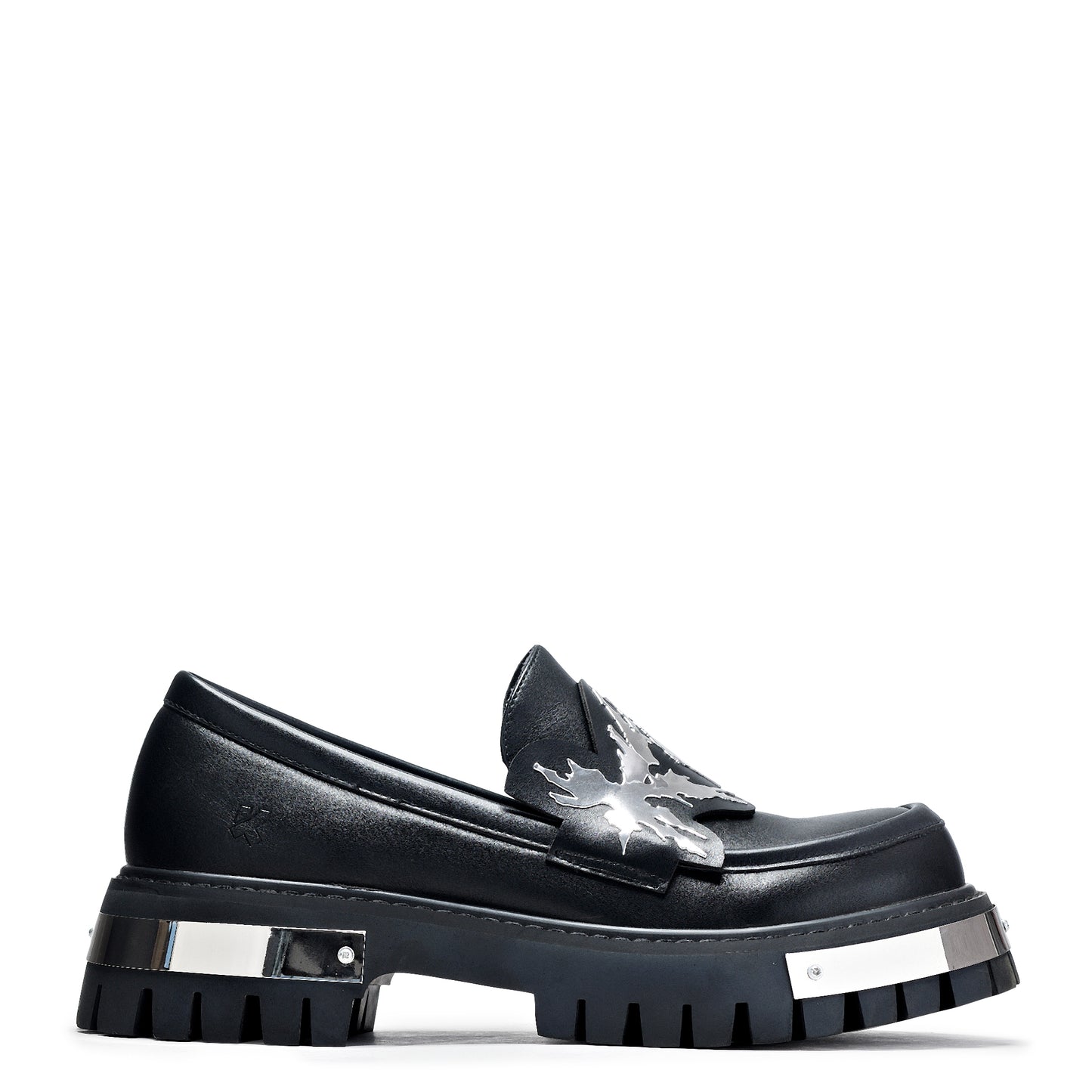 My Men's Metal Loafers - Black - Shoes - KOI Footwear - Black - Side View