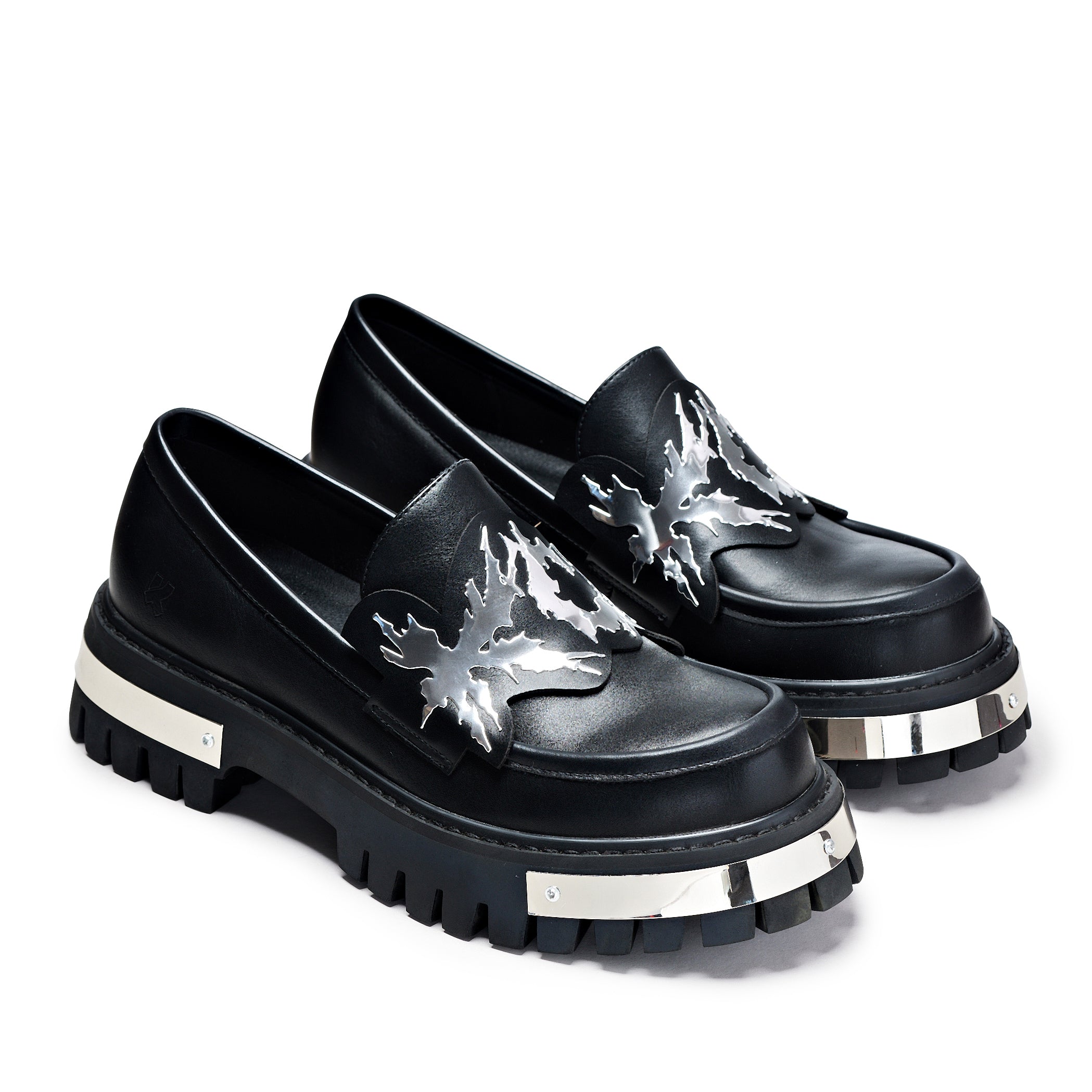 My Metal Loafers Black – KOI footwear - Main Image