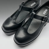 SAI Black Mary Jane Shoes 'Faux Leather Edition'