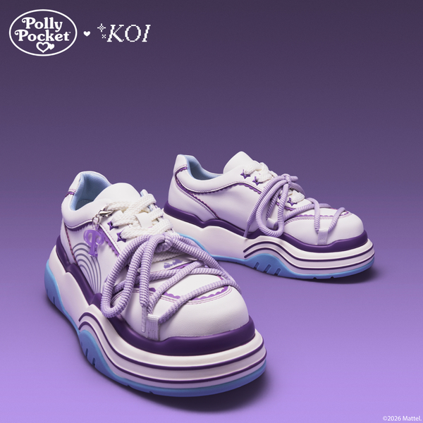Nostalgia Power Platform Trainers - Multi – KOI footwear