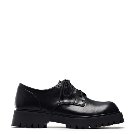 Pinemoon Men's Black Lace Up Shoes - Shoes - KOI Footwear - Black - Main View