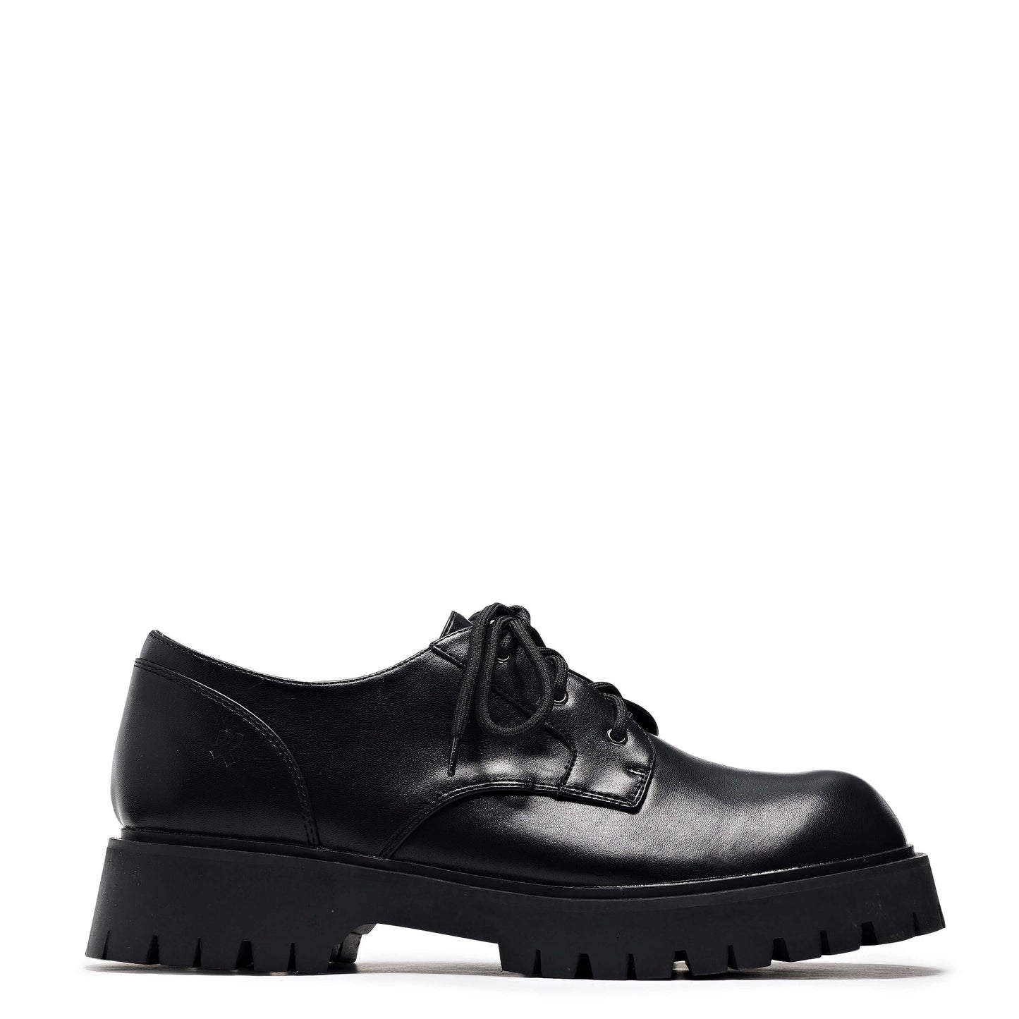 Pinemoon Men's Black Lace Up Shoes - Shoes - KOI Footwear - Black - Side View