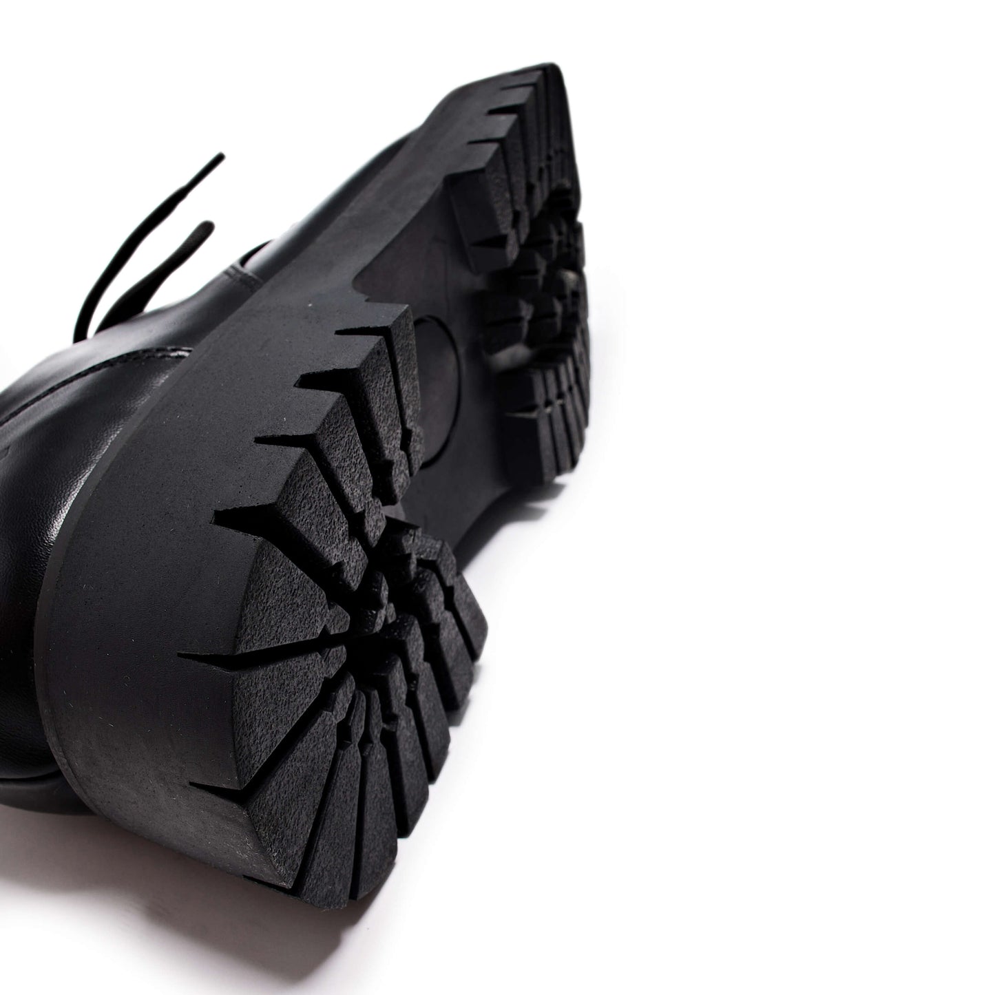 Pinemoon Men's Black Lace Up Shoes - Shoes - KOI Footwear - Black - Sole Detail