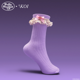 Polly Pocket™ Ruffle Socks- Purple