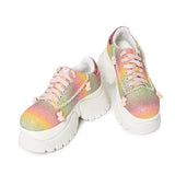 Popping Candy Glitter Trainers