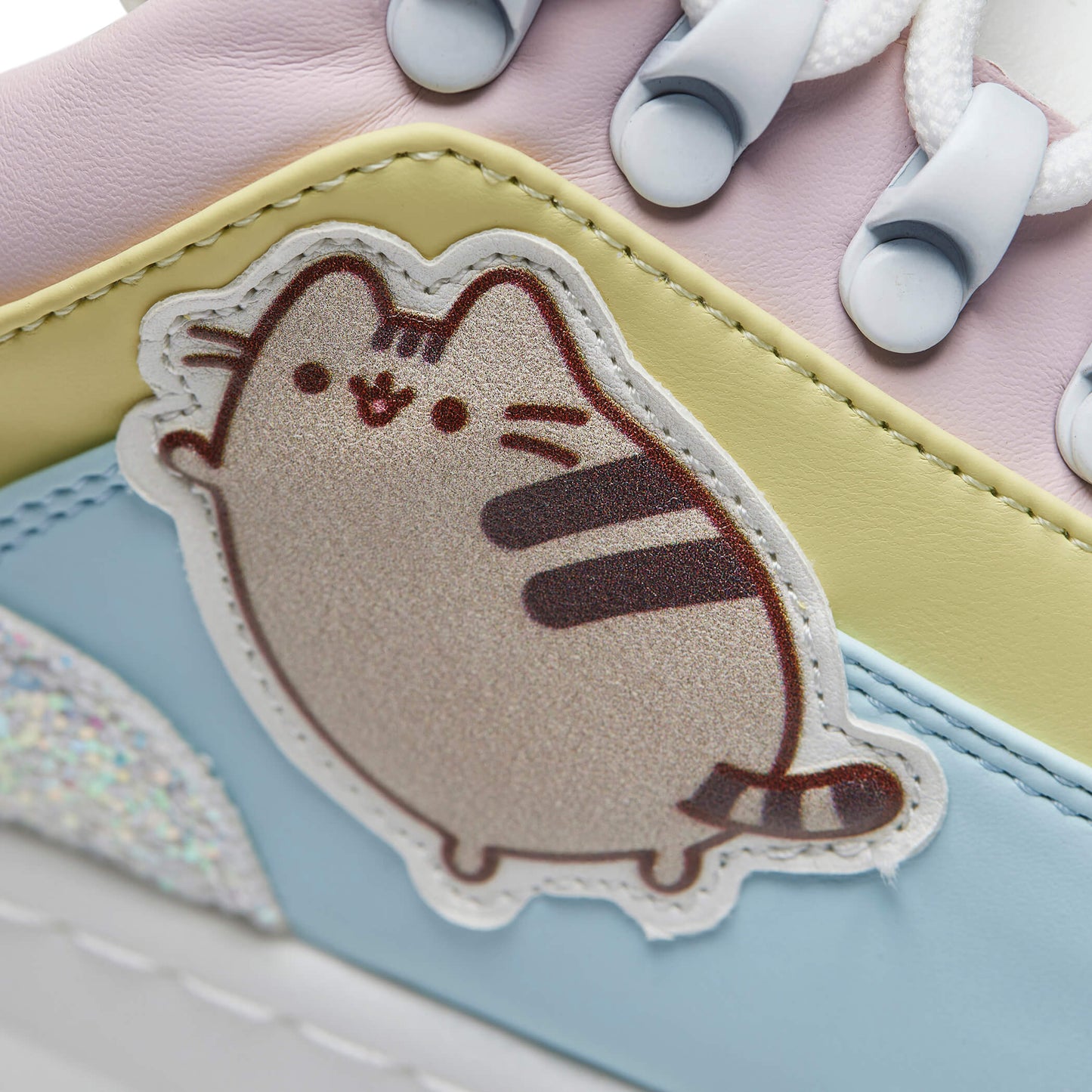 Pusheen Unicorn Glitter Chunky Trainers - Trainers - KOI Footwear - White - Print Detail