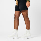 Rancor Lace Up Monster Platform Boots - White