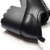 Rei Reloaded Chunky Shoes - Shoes - KOI Footwear - Black - Back Detail