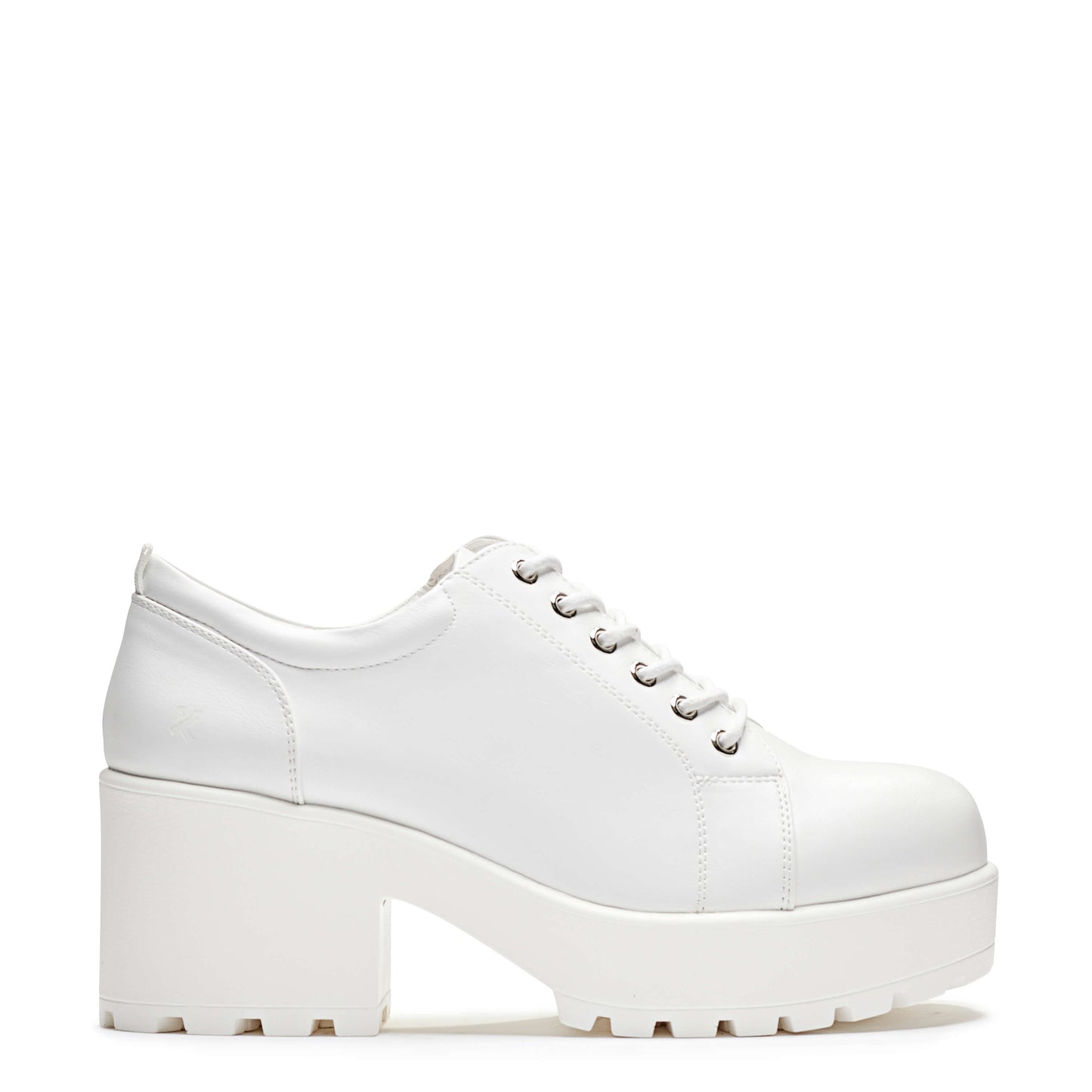 Rei Reloaded White Chunky Shoes - Shoes - KOI Footwear - White - Side View