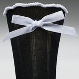Sonnet Black Bow Socks