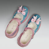 Starlet Ruffle Ballet Mary Janes- Pink