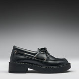 Arwen Tale Boat Shoes - Black
